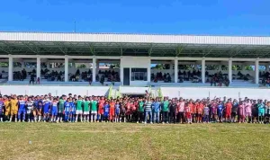 728 peserta dari berbagai Sekolah Sepak Bola (SSB) ikuti seleksi beasiswa full gratis diklat Merden Indonesia
