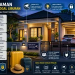 Tips Keamanan rumah saat ditinggal liburan