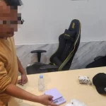 MN (30) saat diamankan Subdit I Ditresnarkoba Polda Sumsel