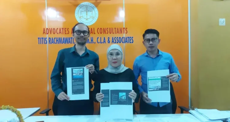 Kuasa hukum Botanica Residence beberkan bukti saat menggelar konfrensi press