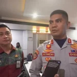 Kepala Bidang Pengawasan Operasional Lalu Lintas Dinas Perhubungan Kota Palembang, Julyanzah, didampingi Fungsional Madya Pengembang Kewirausahaan Dinas Koperasi dan UKM Kota Palembang, Efan Nopiansyah