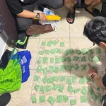 Ditresnarkoba Pold Sumsel, Bea Cukai Sumbagtim, dan NIC Bareskrim Polri menyita barang bukti 11.443 butir pil ekstasi dan sabu seberat total 1.399,47 gram