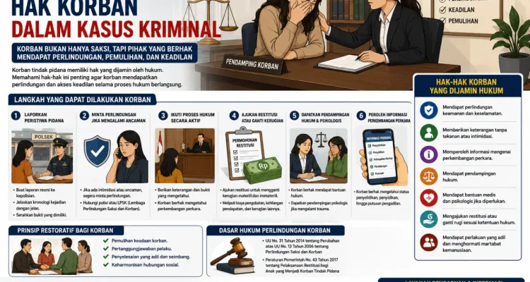 Ilustrasi Hak Korban Dalam Kasus Kriminal