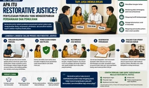 Ilustrasi Mekanisme Restorative Justice Ilustrasi Restorative Justice