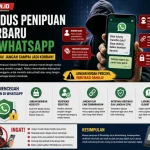 Ilustrasi Modus Penipuan Terbaru di WhatsApp