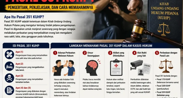 Ilustrasi Penjelasan Pasal 351 KUHP
