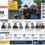 Ilustrasi Waspada Modus Hipnotis di Jalan