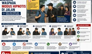 Ilustrasi Waspada Modus Hipnotis di Jalan Ilustrasi Waspada Modus Hipnotis di Jalan