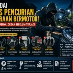 Ilustrasi Waspada pencurian kendaraan bermotor