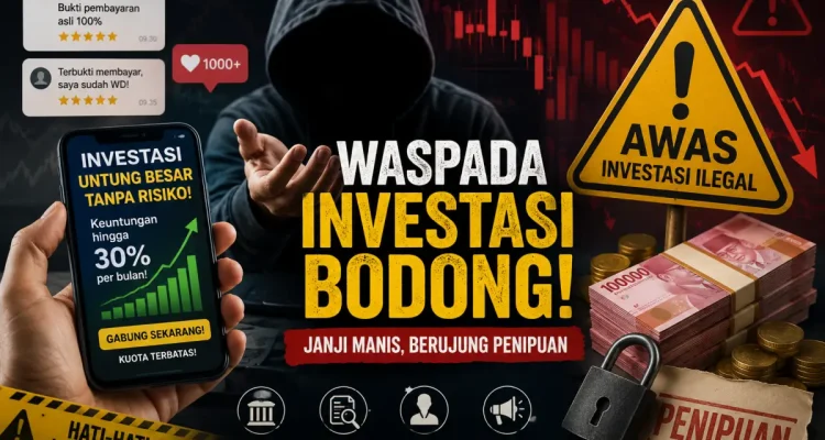 Ilustrasi Waspadai investasi bodong dan penipuan
