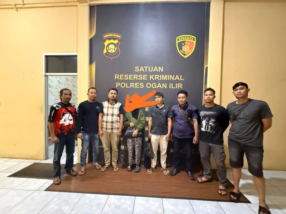 Pelaku ABH berinisial Y (16) saat diamankan pihak kepolisian
