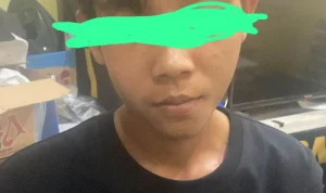 Salah satu pelaku kasus pengeroyokan yang menewaskan seorang sopir truk diamankan polrestabes palembang