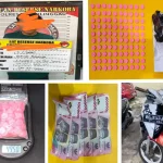 Tersangka pengedar 100 butir ekstasi berinisial AK (31) diamankan polres lubuk linggau
