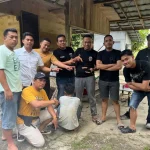 Tim Satgas Operasi Senpi Musi 2026 Polres OKU Timur saat mengamankan Seorang pria berinisial J (31) pemilik senjata api rakitan jenis revolver beserta amunisi