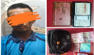seorang pria berinisial HA (19) diamankan Satuan Reserse Narkoba Polres Prabumulih