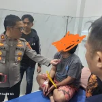 terduga pelaku berinisial HT (48) diamankan dan menjalani observasi medis di Rumah Sakit Siti Khadijah Palembang