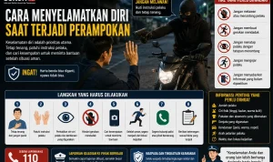 Cara menyelamatkan diri saat perampokan Cara menyelamatkan diri saat perampokan