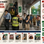 Panduan evakuasi kebakaran gedung