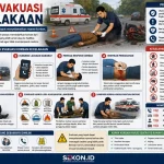 Panduan evakuasi kecelakaan jalan raya