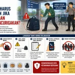 Panduan keselamatan menemukan benda mencurigakan
