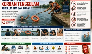 Panduan pertolongan pertama tenggelam Panduan pertolongan pertama tenggelam